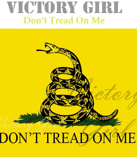 Don't Tread on Me Vinyl Decal Sticker