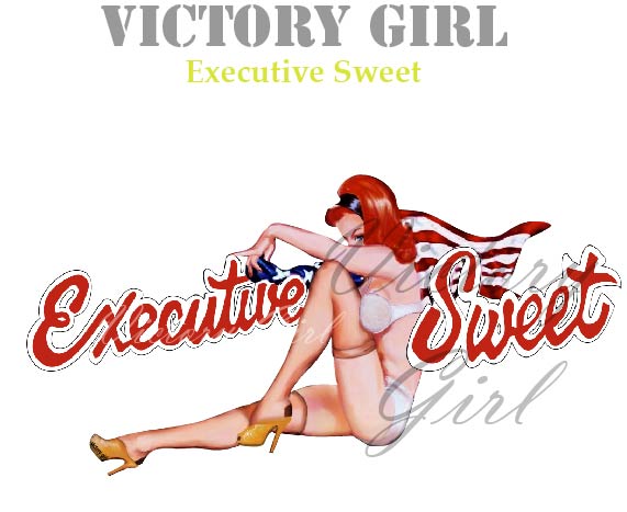 Executive Sweet Nose Art Vinyl Decal Sticker