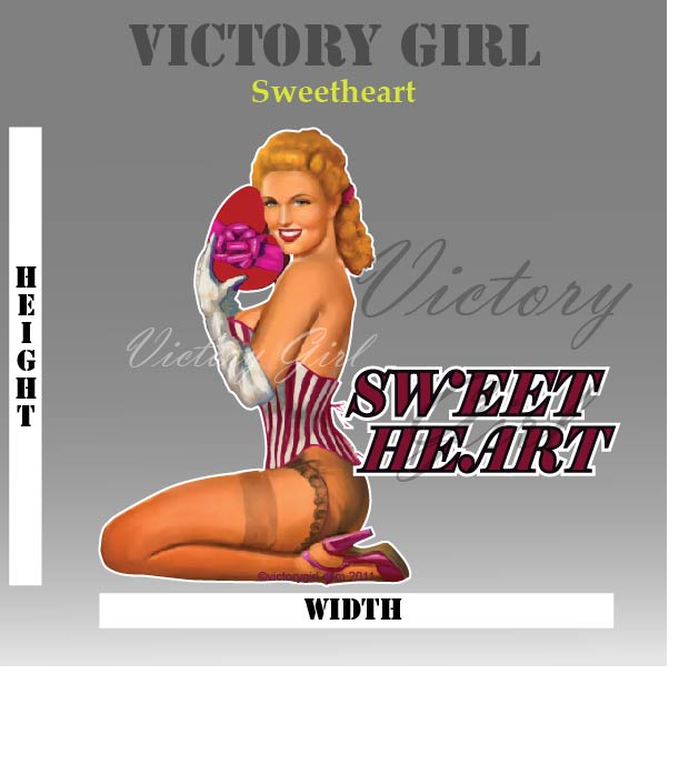 Sweetheart Vinyl Decal Sticker