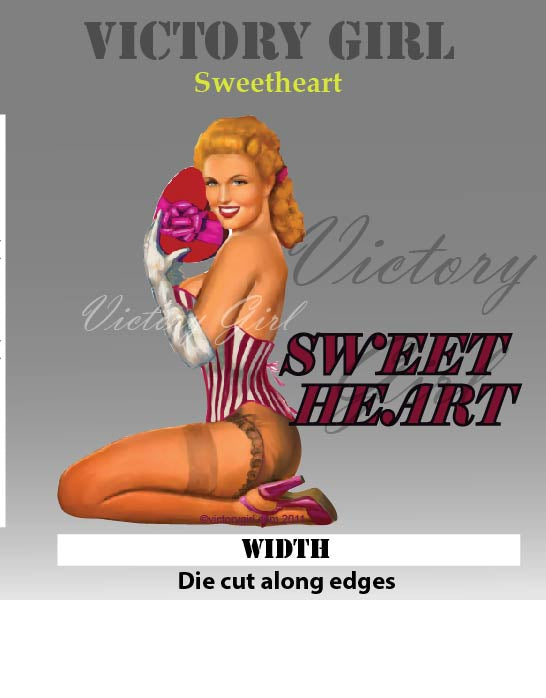 Sweetheart Vinyl Decal Sticker