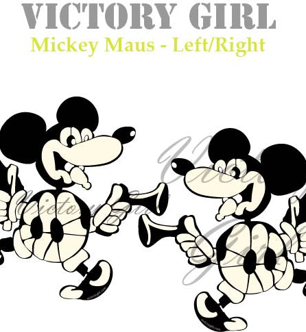Mickey Maus Nose Art Vinyl Decal Sticker