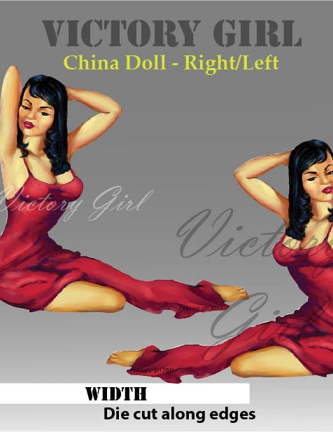 Dark Eyes Vinyl Decal Sticker