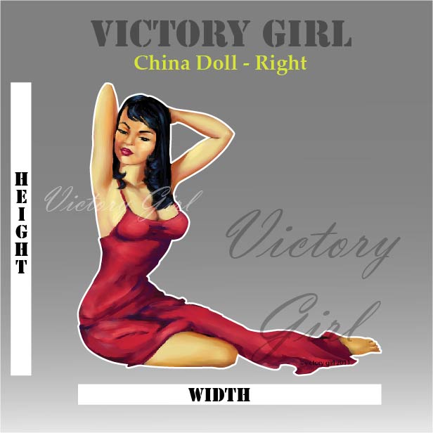 Dark Eyes Vinyl Decal Sticker