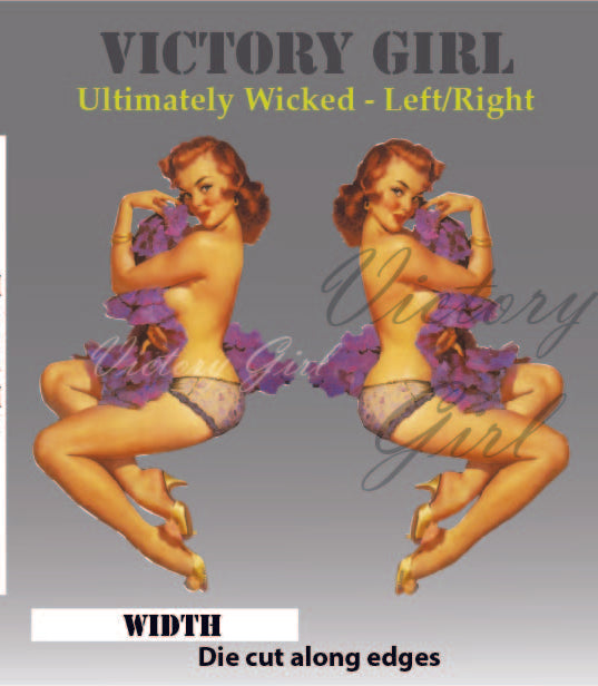 Ultimately Wicked Vinyl Decal Sticker