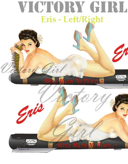 Eris Nose Art Vinyl Decal Sticker