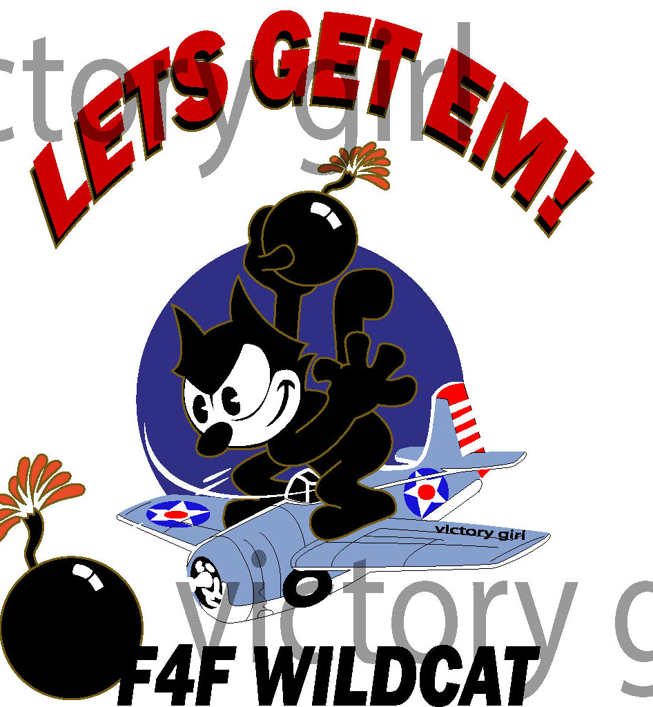 Felix Let's Get Em Vinyl Decal Sticker