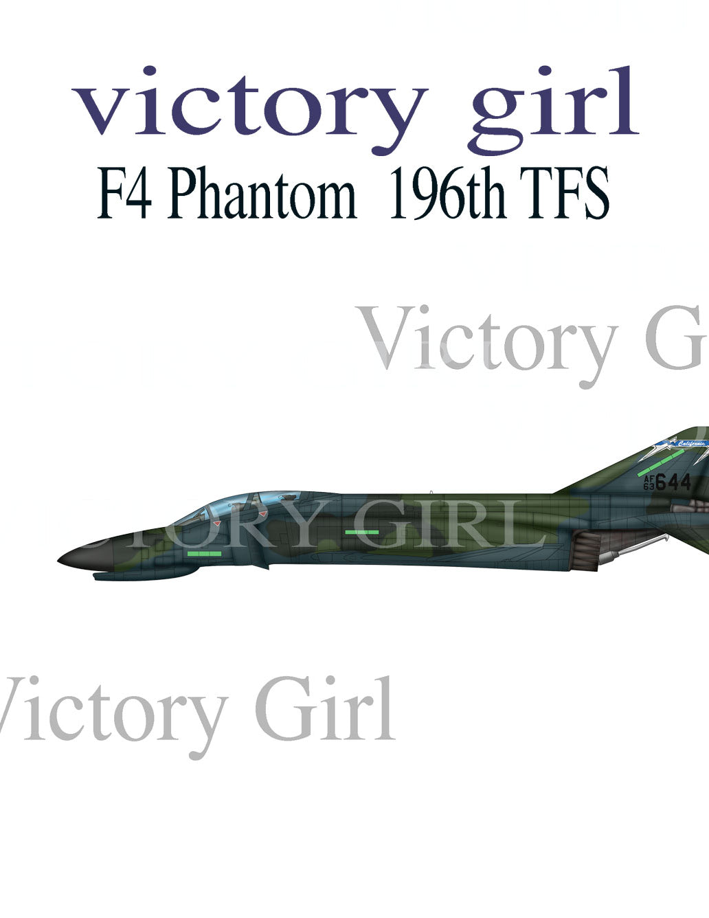 McDonnell F4 Phantom Vinyl Decal Sticker