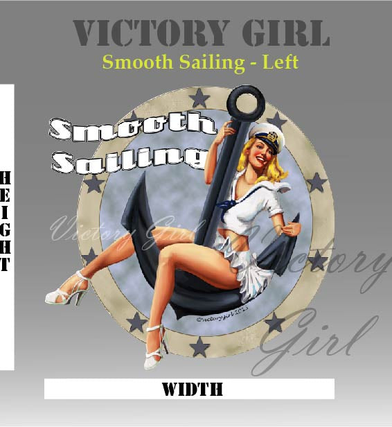 Smooth Sailing Vinyl Decal Sticker