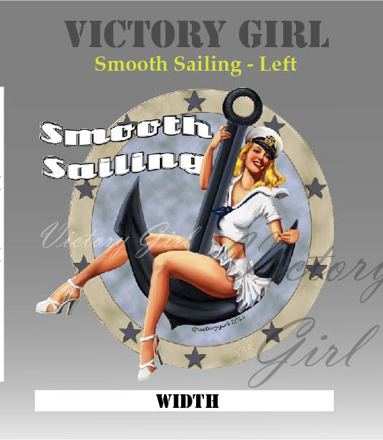 Smooth Sailing Vinyl Decal Sticker