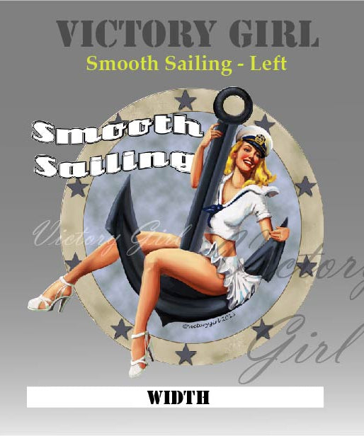 Smooth Sailing Vinyl Decal Sticker