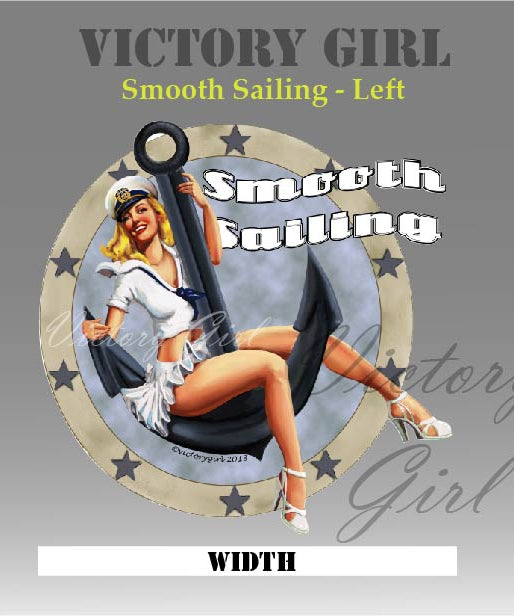 Smooth Sailing Vinyl Decal Sticker