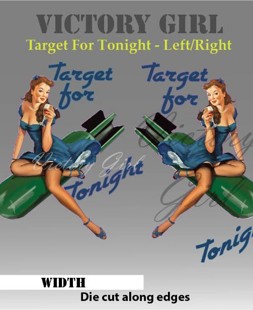 Target for Tonight Vinyl Decal Sticker