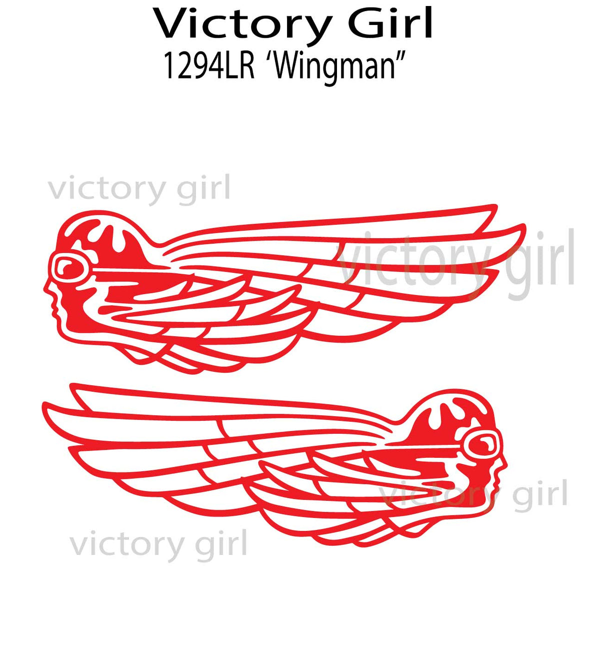 Wingman Vinyl Decal Sticker