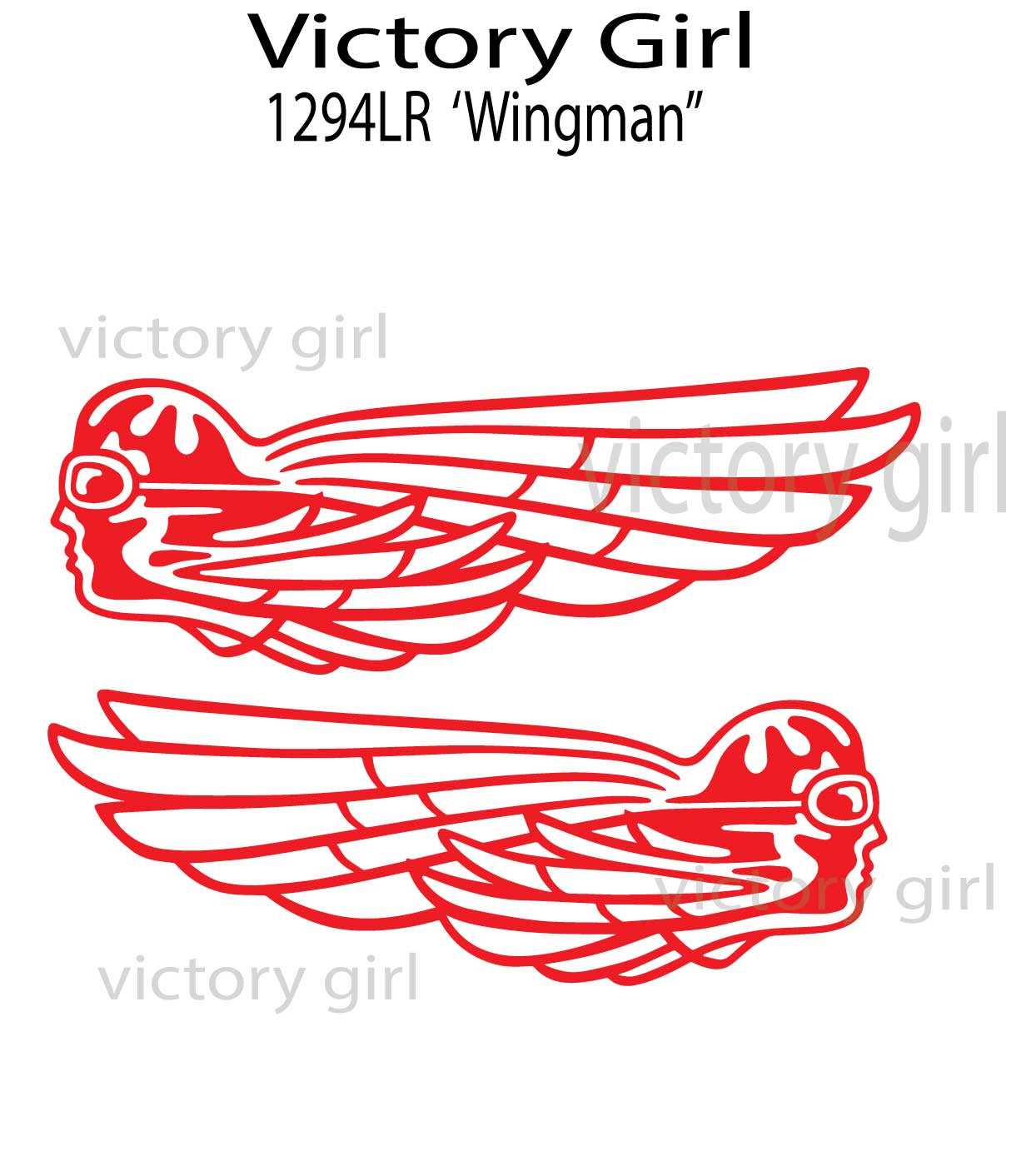 Wingman Vinyl Decal Sticker