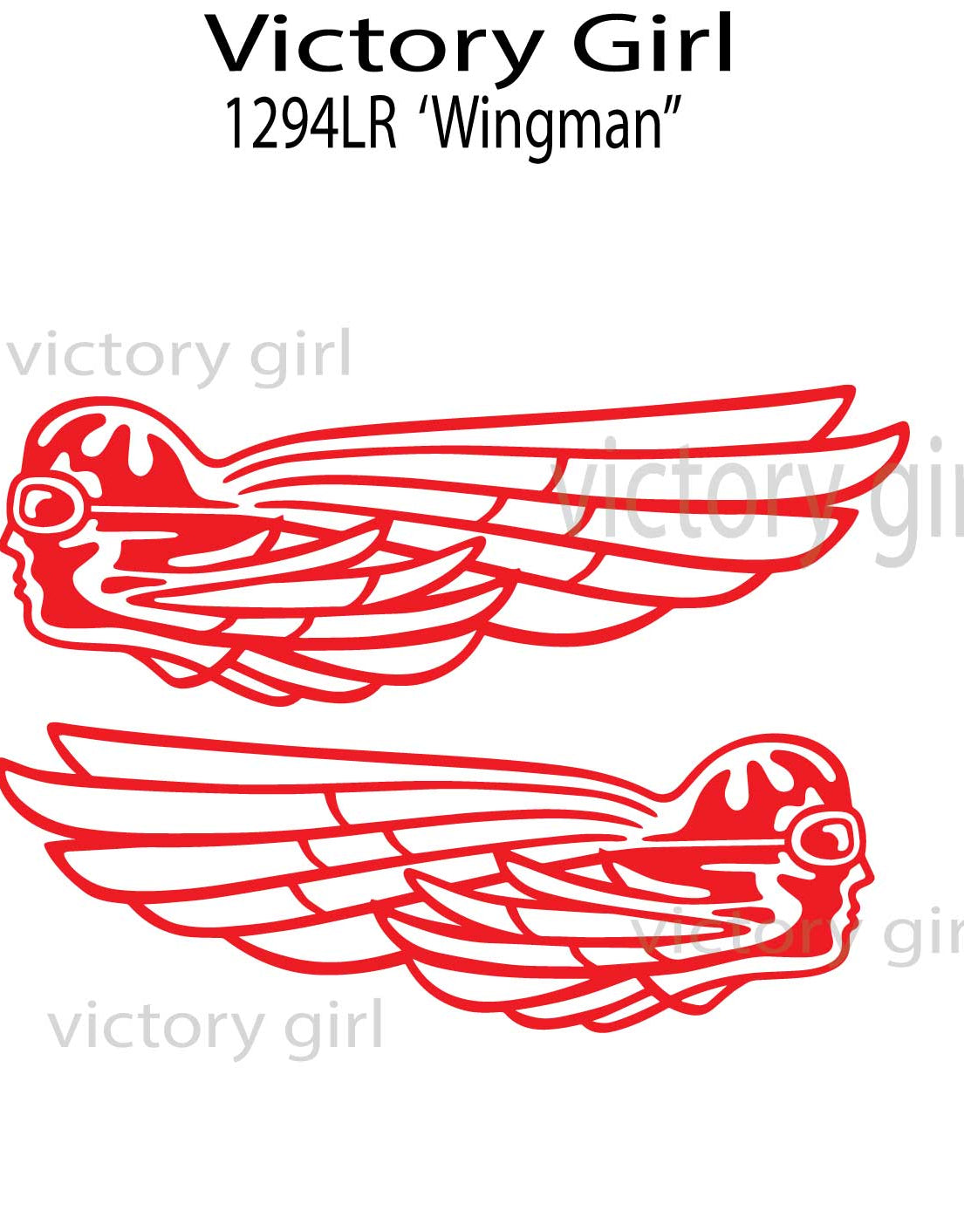 Wingman Vinyl Decal Sticker