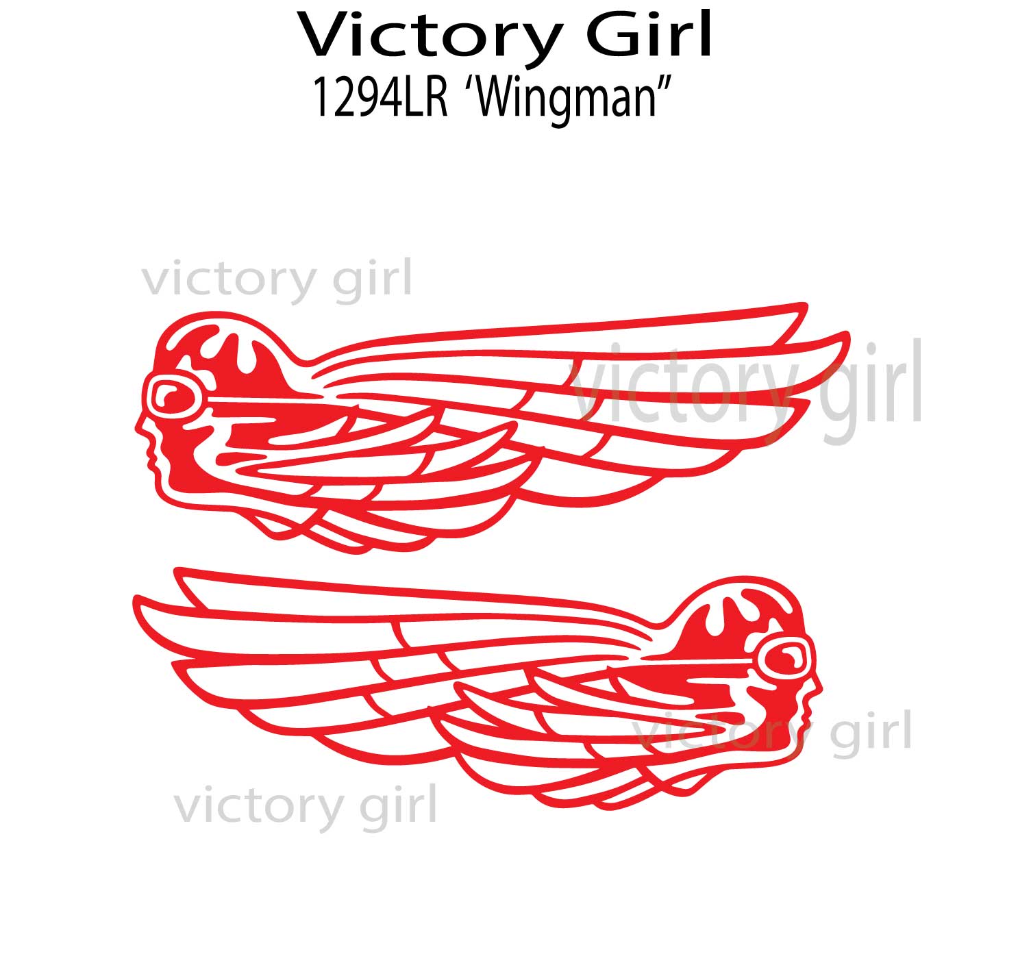 Wingman Vinyl Decal Sticker