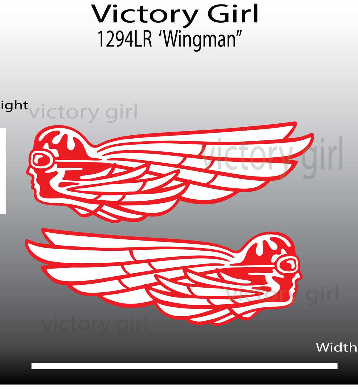 Wingman Vinyl Decal Sticker