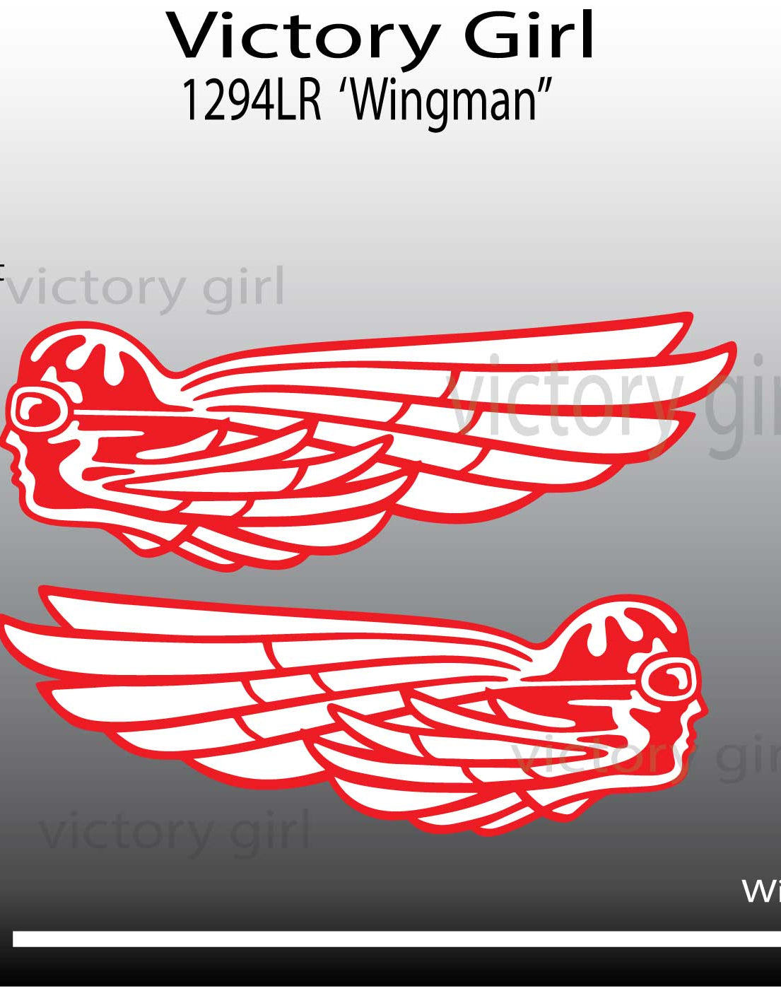 Wingman Vinyl Decal Sticker