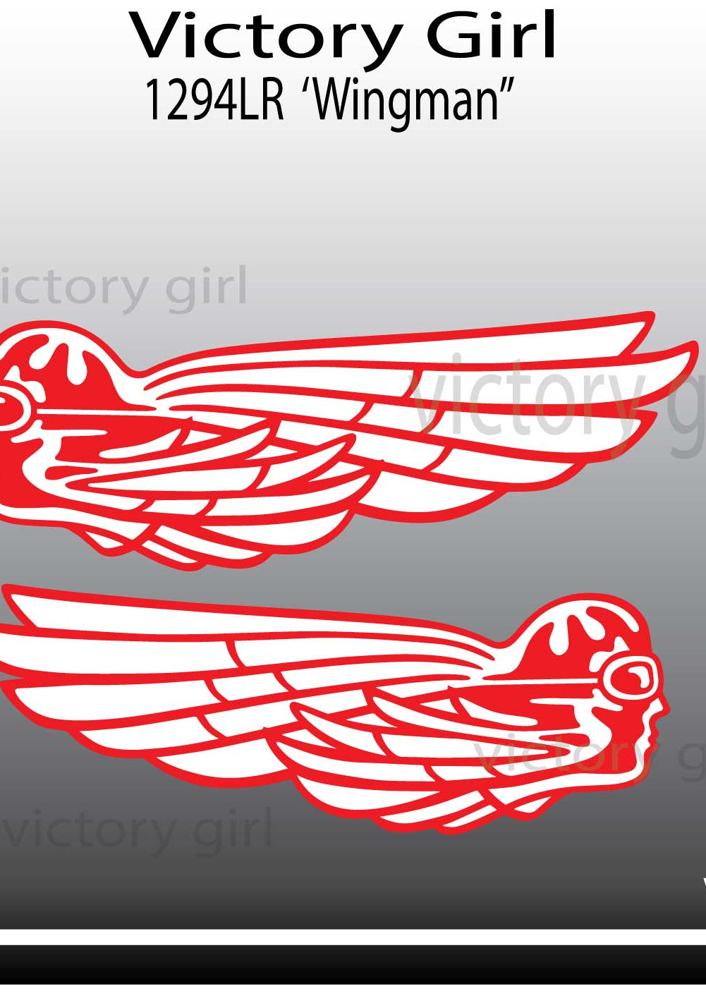 Wingman Vinyl Decal Sticker