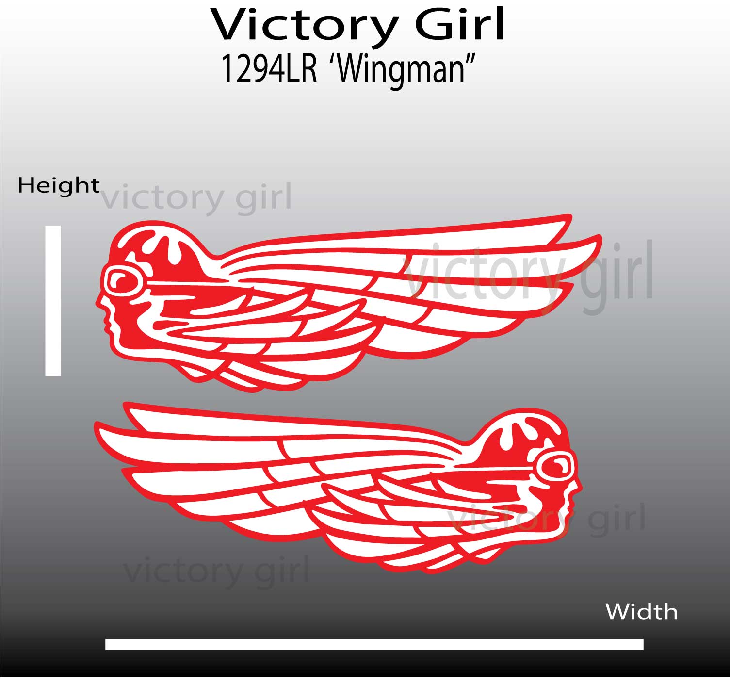 Wingman Vinyl Decal Sticker