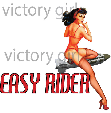 Easy Rider Vinyl Decal Sticker