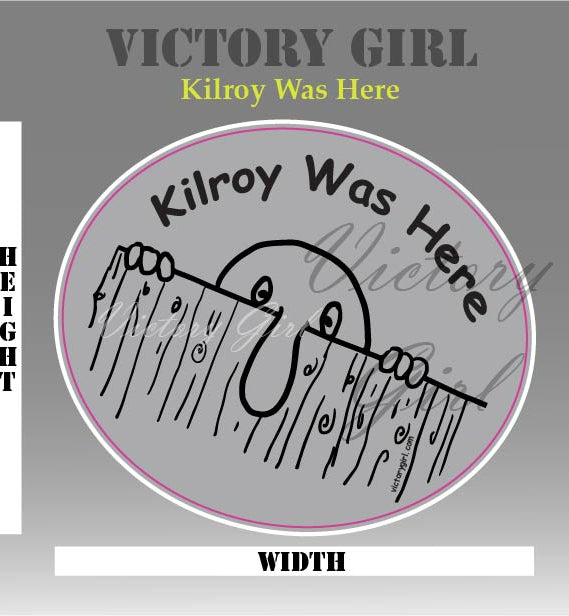 Kilroy Vinyl Decal Sticker