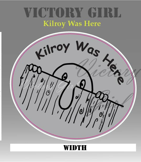 Kilroy Vinyl Decal Sticker