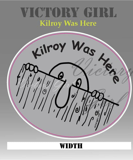 Kilroy Vinyl Decal Sticker