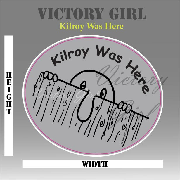Kilroy Vinyl Decal Sticker