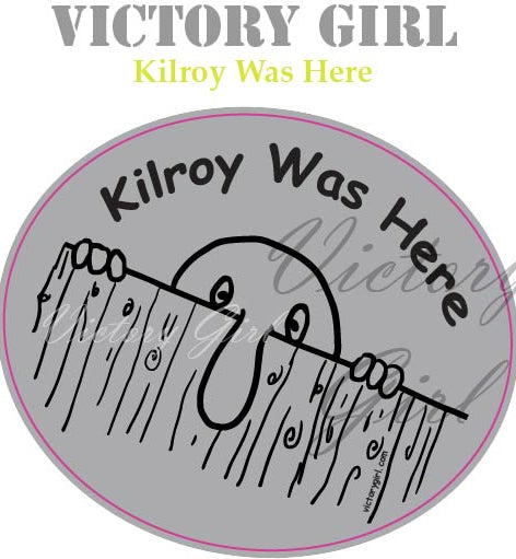 Kilroy Vinyl Decal Sticker