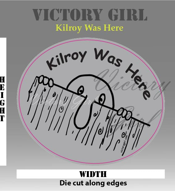 Kilroy Vinyl Decal Sticker