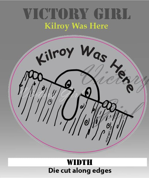 Kilroy Vinyl Decal Sticker
