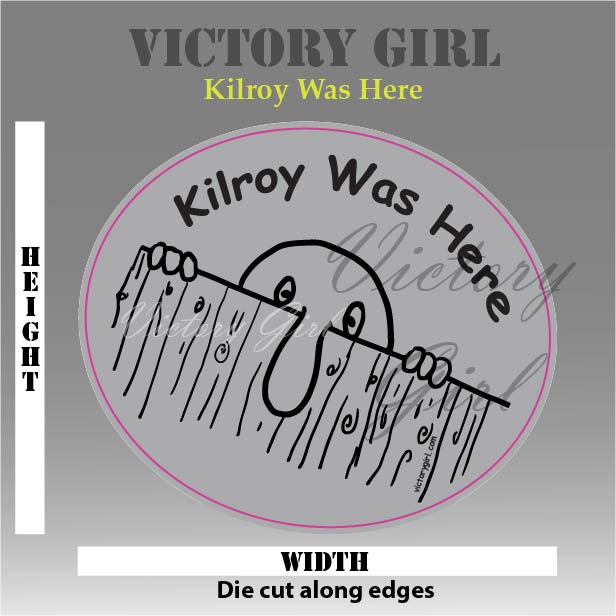Kilroy Vinyl Decal Sticker