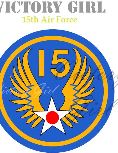 15th Air Force Vinyl Decal Sticker