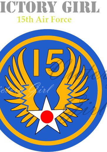 15th Air Force Vinyl Decal Sticker