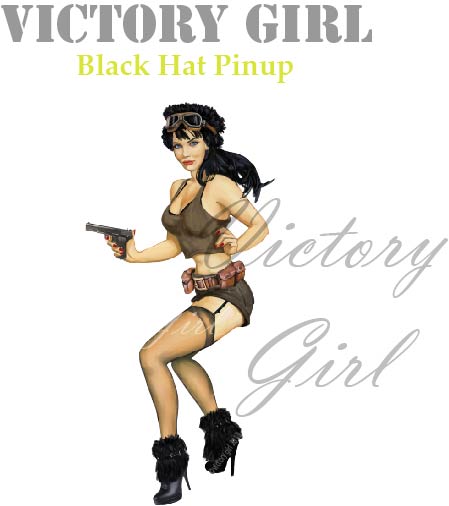 Black Hat Vinyl Decal Sticker