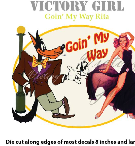 Goin' My Way Rita Vinyl Decal Sticker