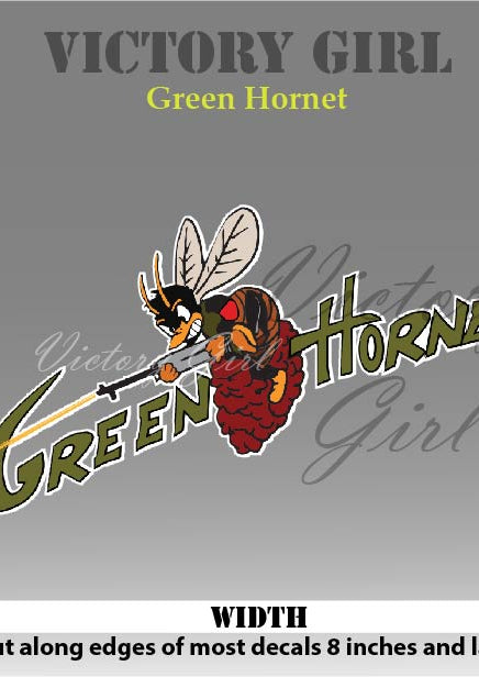 Green Hornet Vinyl Decal Sticker