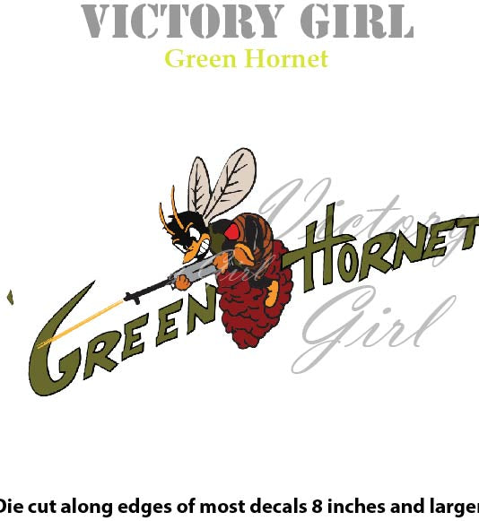 Green Hornet Vinyl Decal Sticker