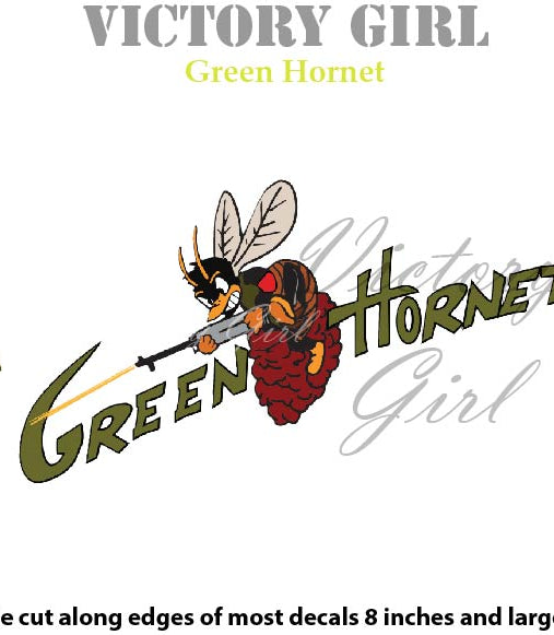 Green Hornet Vinyl Decal Sticker