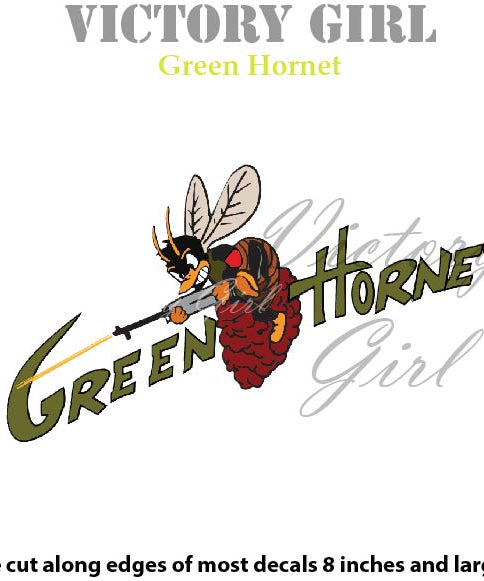 Green Hornet Vinyl Decal Sticker