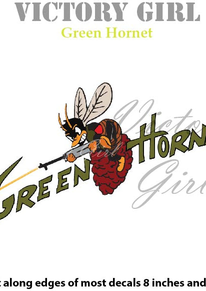 Green Hornet Vinyl Decal Sticker
