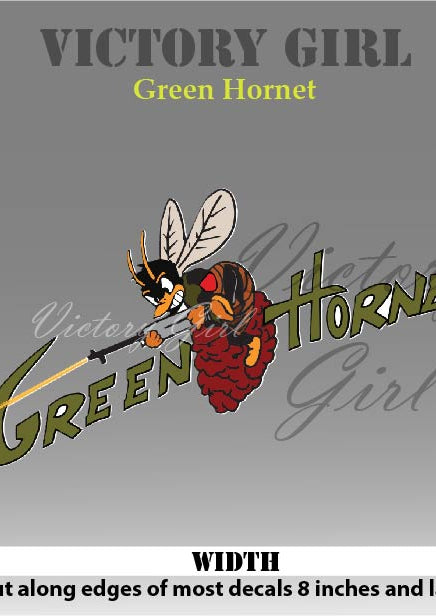 Green Hornet Vinyl Decal Sticker