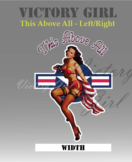 This Above All Vinyl Decal Sticker