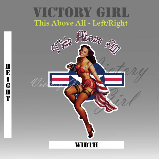 This Above All Vinyl Decal Sticker