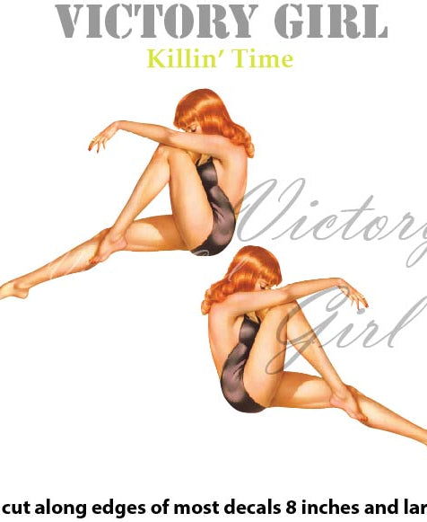 Killin' Time Vinyl Decal Sticker