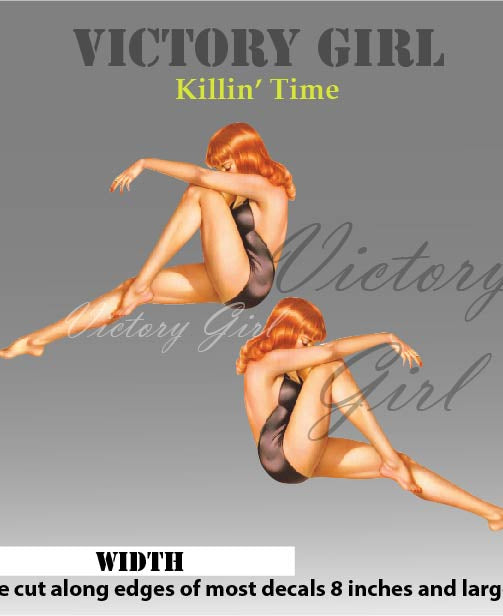 Killin' Time Vinyl Decal Sticker