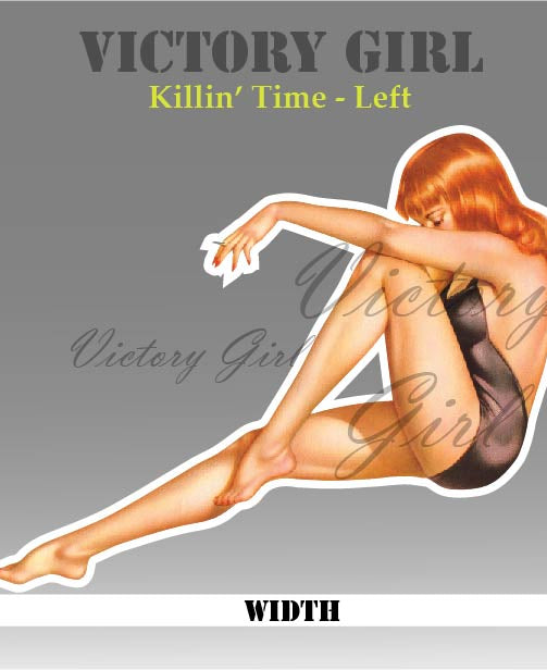 Killin' Time Vinyl Decal Sticker