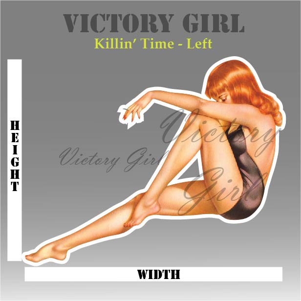 Killin' Time Vinyl Decal Sticker