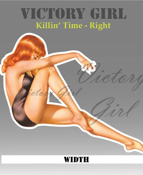 Killin' Time Vinyl Decal Sticker